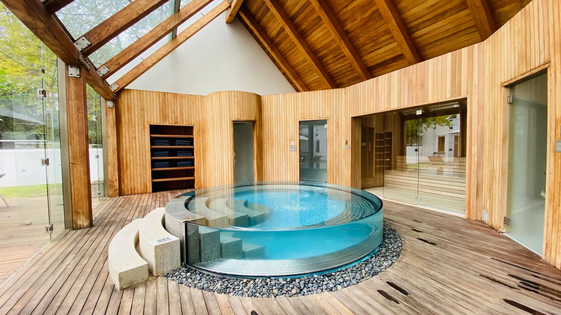 MerquoriangrandLodge elegáns wellness részleg belső tere